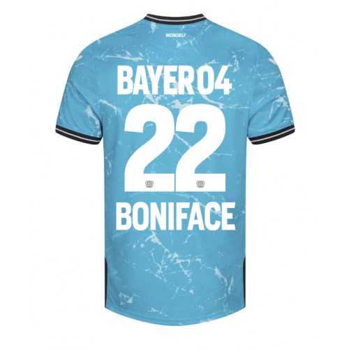 Fotbalové Dres Bayer Leverkusen Victor Boniface #22 Alternativní 2023-24 Krátký Rukáv